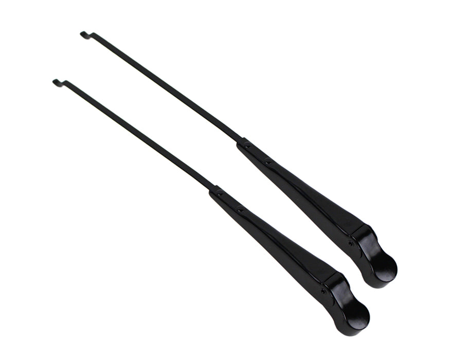 Kentrol 50544 Jeep CJ Windshield Wiper Arms Pair 68-86 CJ Powdercoat Black Kentrol - Truck Part Superstore