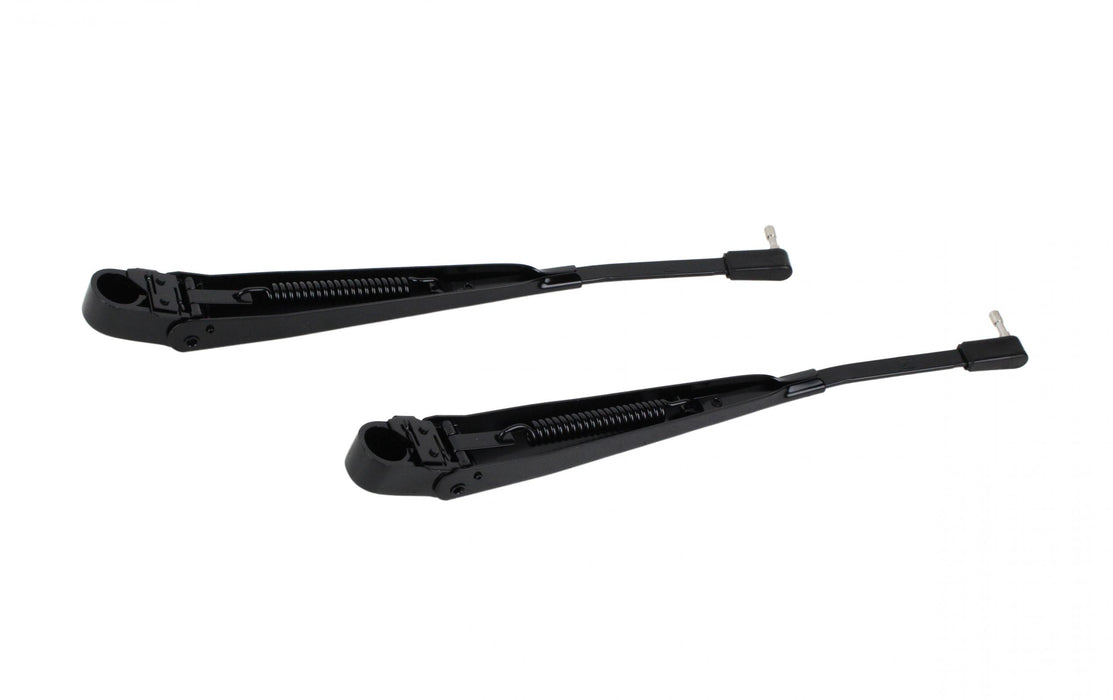 Kentrol 50545 Jeep YJ Windshield Wiper Arms Pair 87-95 Wrangler TJ Powdercoat Black Kentrol - Truck Part Superstore