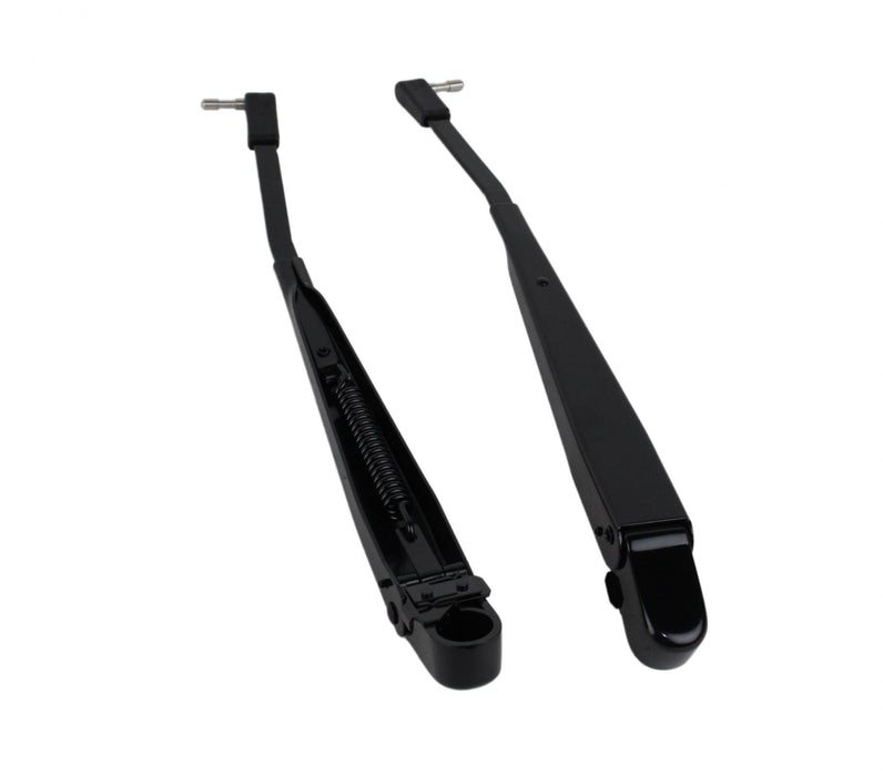Kentrol 50545 Jeep YJ Windshield Wiper Arms Pair 87-95 Wrangler TJ Powdercoat Black Kentrol - Truck Part Superstore