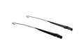 Kentrol 50546 Jeep TJ Windshield Wiper Arms Pair 97-06 Wrangler TJ Powdercoat Black Kentrol - Truck Part Superstore