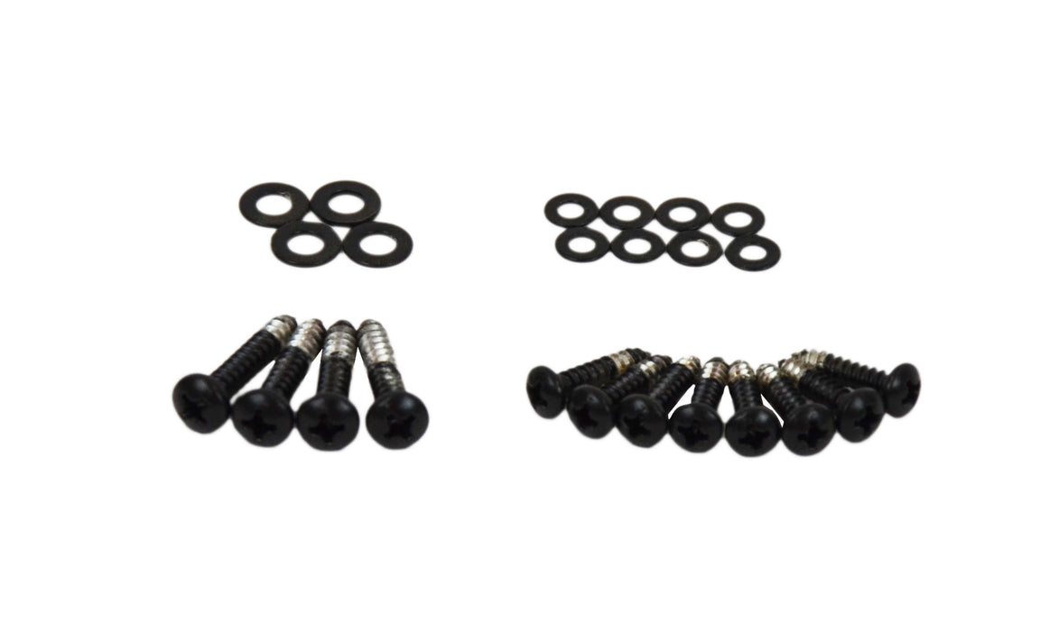 Kentrol 50557 Jeep TJ Euro Light Guard Set 4 Pieces 97-06 Wrangler TJ Powdercoat Black Kentrol - Truck Part Superstore
