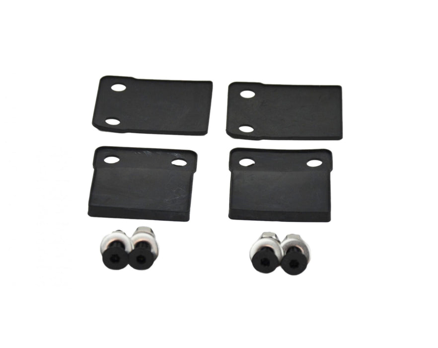 Kentrol 50563 Jeep CJ/YJ Hood Catch Pair TJ Style 42-95 CJ and Wrangler YJ Powdercoat Black Kentrol - Truck Part Superstore