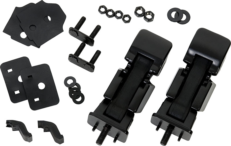Kentrol 50571 Jeep JK Hood Catch Pair 07-18 Wrangler JK Powdercoat Black Kentrol - Truck Part Superstore