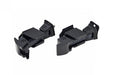Kentrol 50571 Jeep JK Hood Catch Pair 07-18 Wrangler JK Powdercoat Black Kentrol - Truck Part Superstore