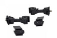 Kentrol 50571 Jeep JK Hood Catch Pair 07-18 Wrangler JK Powdercoat Black Kentrol - Truck Part Superstore