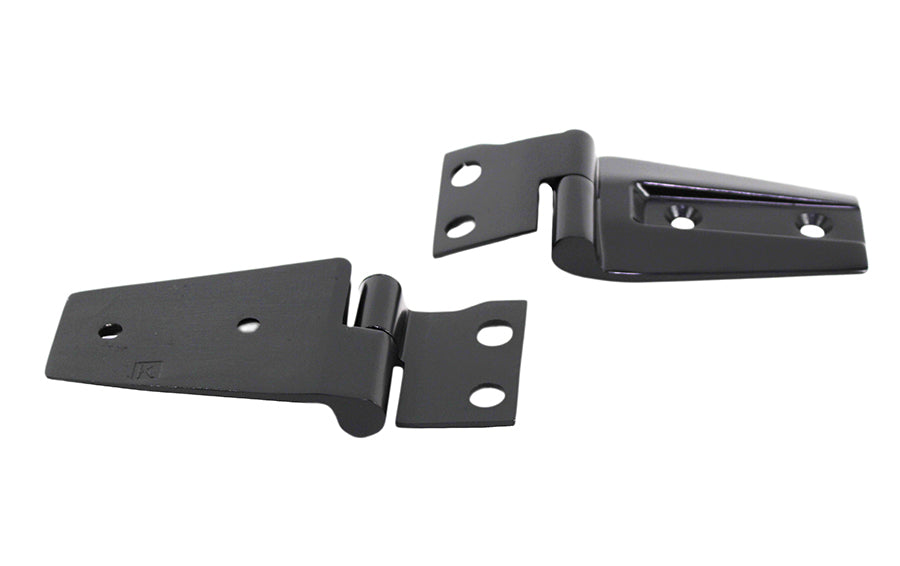 Kentrol 50572 Jeep JK Hood Hinge Pair 07-18 Wrangler JK Powdercoat Black Kentrol - Truck Part Superstore