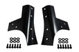 Kentrol 50574 Jeep JK Windshield Supports Pair 07-18 Wrangler JK Powdercoat Black Kentrol - Truck Part Superstore