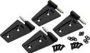 Kentrol 50575 Jeep JK Door Hinge Set 4 Pieces 2 Door 07-18 Wrangler JK Powdercoat Black Kentrol - Truck Part Superstore