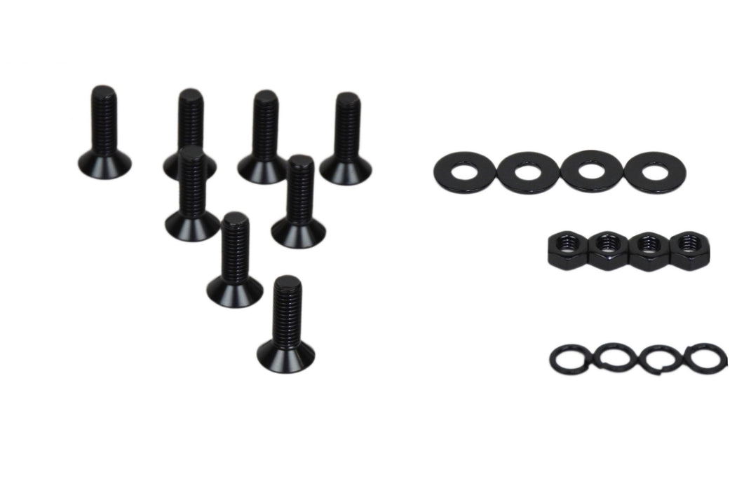 Kentrol 50575 Jeep JK Door Hinge Set 4 Pieces 2 Door 07-18 Wrangler JK Powdercoat Black Kentrol - Truck Part Superstore