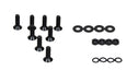 Kentrol 50575 Jeep JK Door Hinge Set 4 Pieces 2 Door 07-18 Wrangler JK Powdercoat Black Kentrol - Truck Part Superstore