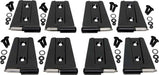 Kentrol 50576 Jeep JK Door Hinge Set 8 Pieces 4 Door 07-18 Wrangler JK Powdercoat Black Kentrol - Truck Part Superstore