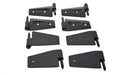 Kentrol 50576 Jeep JK Door Hinge Set 8 Pieces 4 Door 07-18 Wrangler JK Powdercoat Black Kentrol - Truck Part Superstore
