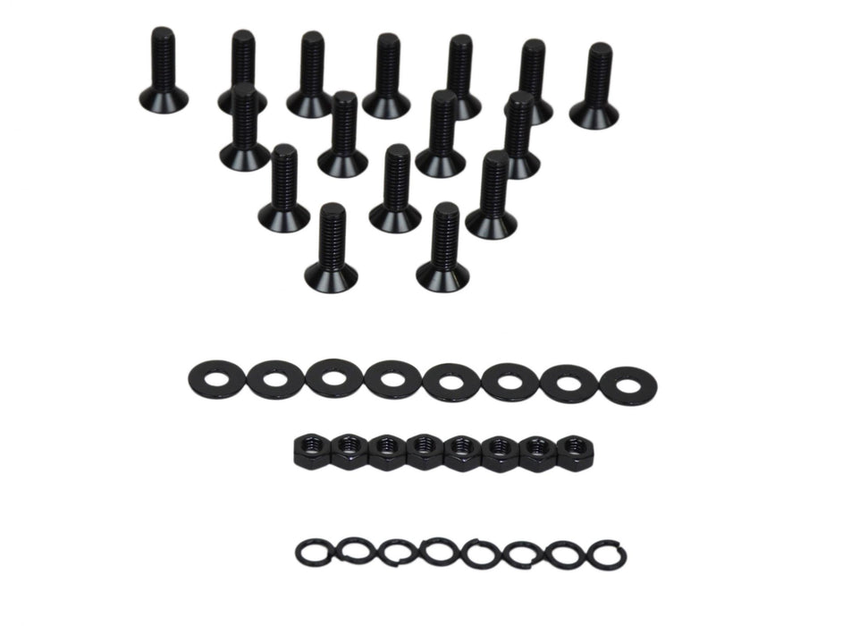 Kentrol 50576 Jeep JK Door Hinge Set 8 Pieces 4 Door 07-18 Wrangler JK Powdercoat Black Kentrol - Truck Part Superstore