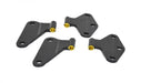 Kentrol 50580 Jeep JK Body Door Hinge Set 4 Pieces 2 Door 07-18 Wrangler JK Powdercoat Black Kentrol - Truck Part Superstore