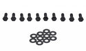 Kentrol 50580 Jeep JK Body Door Hinge Set 4 Pieces 2 Door 07-18 Wrangler JK Powdercoat Black Kentrol - Truck Part Superstore