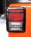 Kentrol 50582 Jeep JK Taillight Guard Pair 07-18 Wrangler JK Powdercoat Black Kentrol - Truck Part Superstore
