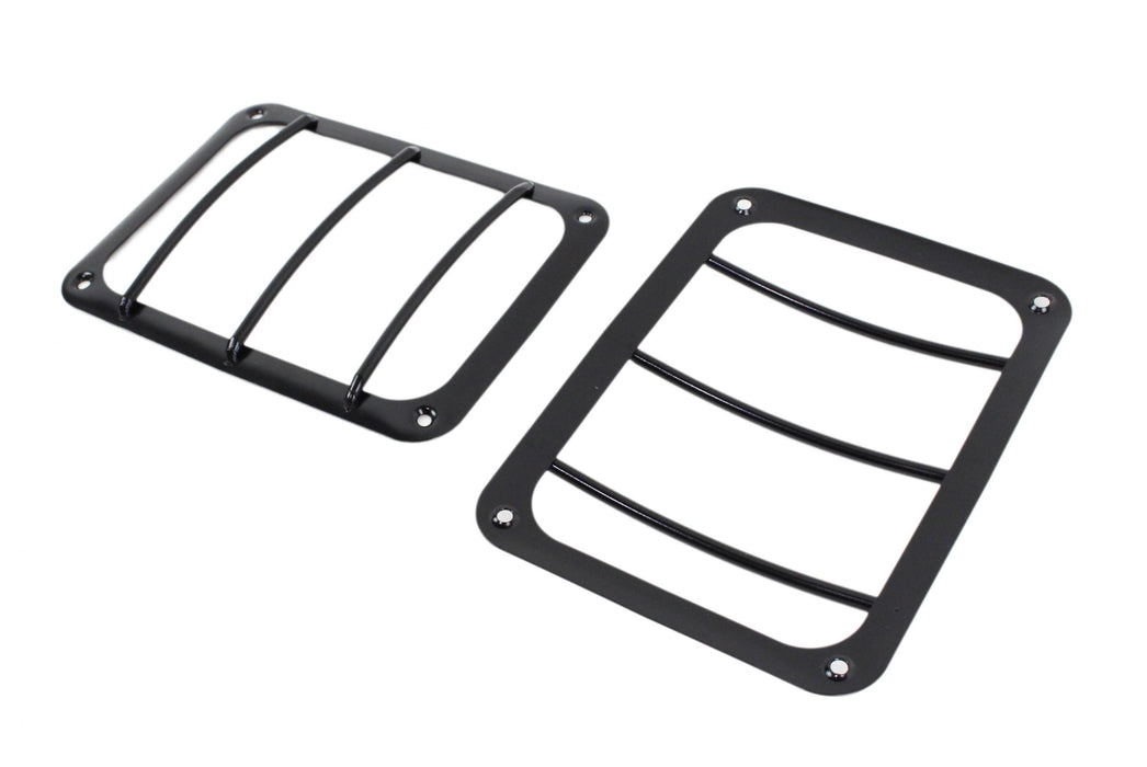 Kentrol 50582 Jeep JK Taillight Guard Pair 07-18 Wrangler JK Powdercoat Black Kentrol - Truck Part Superstore