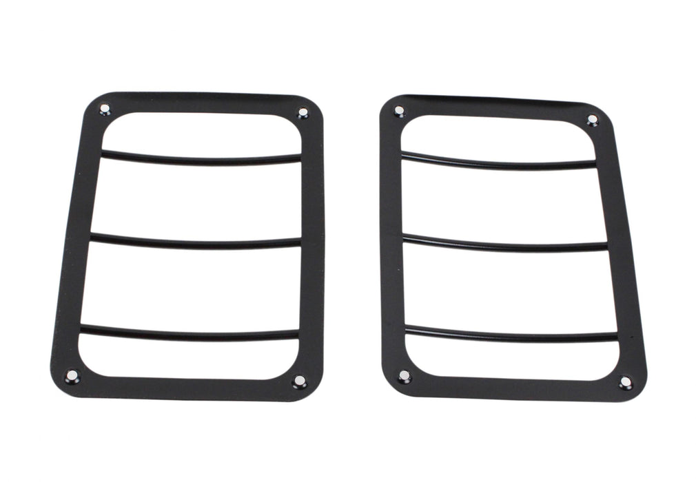Kentrol 50582 Jeep JK Taillight Guard Pair 07-18 Wrangler JK Powdercoat Black Kentrol - Truck Part Superstore