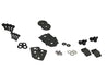 Kentrol 50588 Jeep JK Hood Kit 07-18 Wrangler JK Powdercoat Black Kentrol - Truck Part Superstore