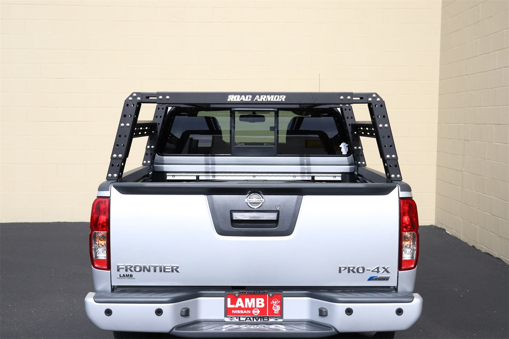 Road Armor 505BRS52B TRECK Bed Rack System; Adjustable; Texture Black; Incl. Bracket Kit; - Truck Part Superstore