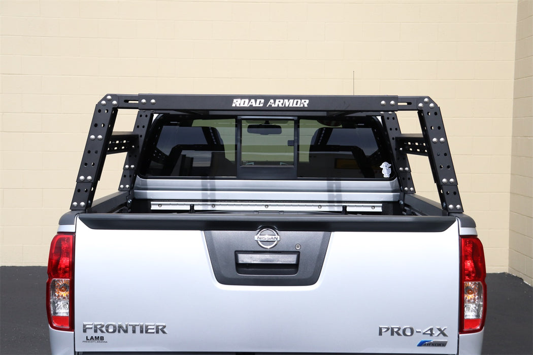 Road Armor 505BRS52B TRECK Bed Rack System; Adjustable; Texture Black; Incl. Bracket Kit; - Truck Part Superstore