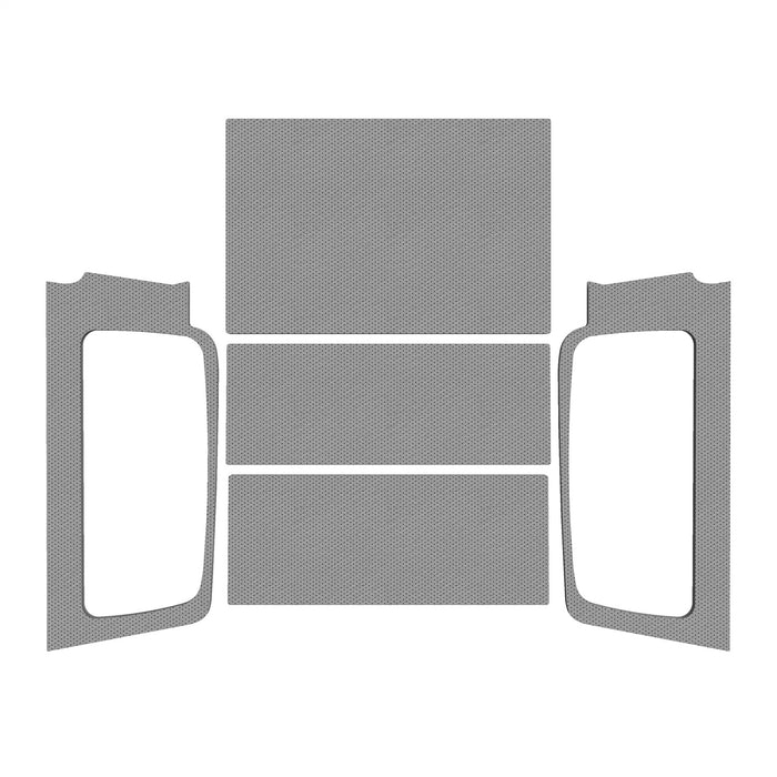 Design Engineering 50605 Sound Deadening Headliner; Leather Look Finish; Gray; - Truck Part Superstore