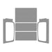 Design Engineering 50605 Sound Deadening Headliner; Leather Look Finish; Gray; - Truck Part Superstore
