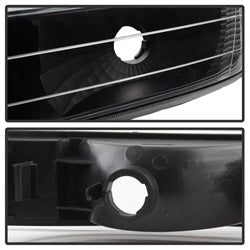 Spyder Auto 5064219 XTune Crystal Headlights/Bumper Lights; Amber; Black; - Truck Part Superstore