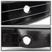 Spyder Auto 5064219 XTune Crystal Headlights/Bumper Lights; Amber; Black; - Truck Part Superstore