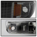 Spyder Auto 5064233 XTune Crystal Headlights/Bumper Lights; Amber; Smoke; - Truck Part Superstore