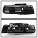 Spyder Auto 5064240 XTune Crystal Headlights; Amber; Black; - Truck Part Superstore
