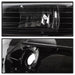 Spyder Auto 5064240 XTune Crystal Headlights; Amber; Black; - Truck Part Superstore
