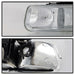 Spyder Auto 5064264 Crystal Headlights; Amber; Chrome; - Truck Part Superstore
