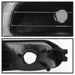 Spyder Auto 5064271 XTune Amber Reflector Bumper Lights; Black; - Truck Part Superstore