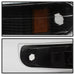 Spyder Auto 5064271 XTune Amber Reflector Bumper Lights; Black; - Truck Part Superstore