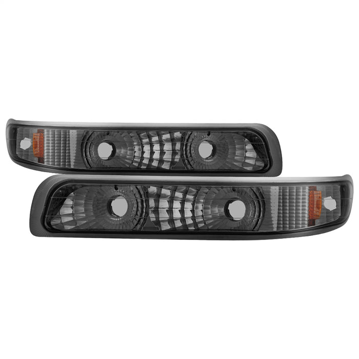 Spyder Auto 5064288 XTune Amber Reflector Bumper Lights; Smoke; - Truck Part Superstore