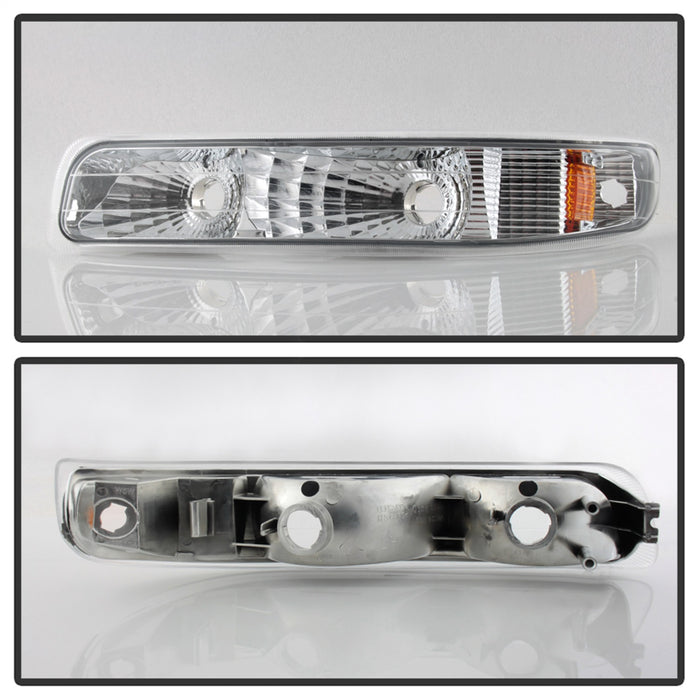 Spyder Auto 5064295 XTune Bumper Lights; Amber; Euro; - Truck Part Superstore