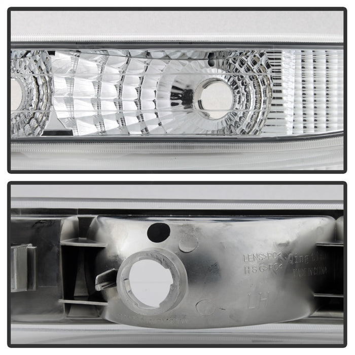 Spyder Auto 5064295 XTune Bumper Lights; Amber; Euro; - Truck Part Superstore