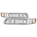 Spyder Auto 5064295 XTune Bumper Lights; Amber; Euro; - Truck Part Superstore