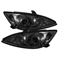 Spyder Auto 5064325 Halo Projector Headlights; Bulbs Included; Pair; Smoke; - Truck Part Superstore