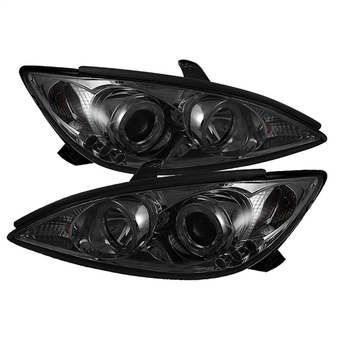 Spyder Auto 5064325 Halo Projector Headlights; Bulbs Included; Pair; Smoke; - Truck Part Superstore