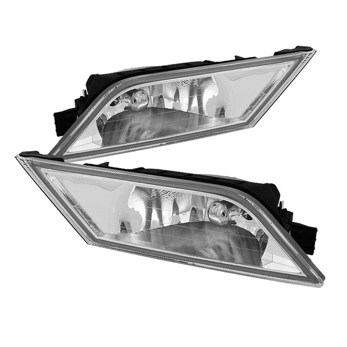Spyder Auto 5064653 OEM Fog Lights; Bulbs Included; w/Switch; Pair; Clear; - Truck Part Superstore