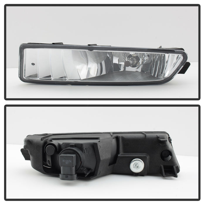 Spyder Auto 5064660 OEM Fog Lights; Bulbs Included; Pair; w/o Switch; Clear; - Truck Part Superstore