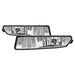 Spyder Auto 5064660 OEM Fog Lights; Bulbs Included; Pair; w/o Switch; Clear; - Truck Part Superstore