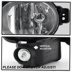 Spyder Auto 5064677 OEM Fog Lights; Bulbs Included; Pair; w/o Switch; Clear; - Truck Part Superstore