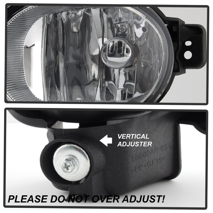 Spyder Auto 5064677 OEM Fog Lights; Bulbs Included; Pair; w/o Switch; Clear; - Truck Part Superstore