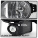 Spyder Auto 5064677 OEM Fog Lights; Bulbs Included; Pair; w/o Switch; Clear; - Truck Part Superstore