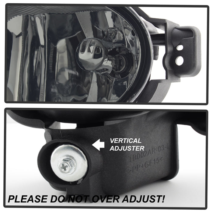 Spyder Auto 5064684 OEM Fog Lights; Bulbs Included; Pair; w/o Switch; Smoke; - Truck Part Superstore