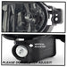 Spyder Auto 5064684 OEM Fog Lights; Bulbs Included; Pair; w/o Switch; Smoke; - Truck Part Superstore