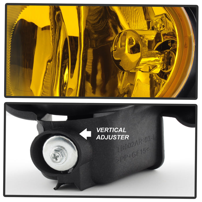 Spyder Auto 5064691 OEM Fog Lights; Bulbs Included; Pair; w/o Switch; Yellow; - Truck Part Superstore